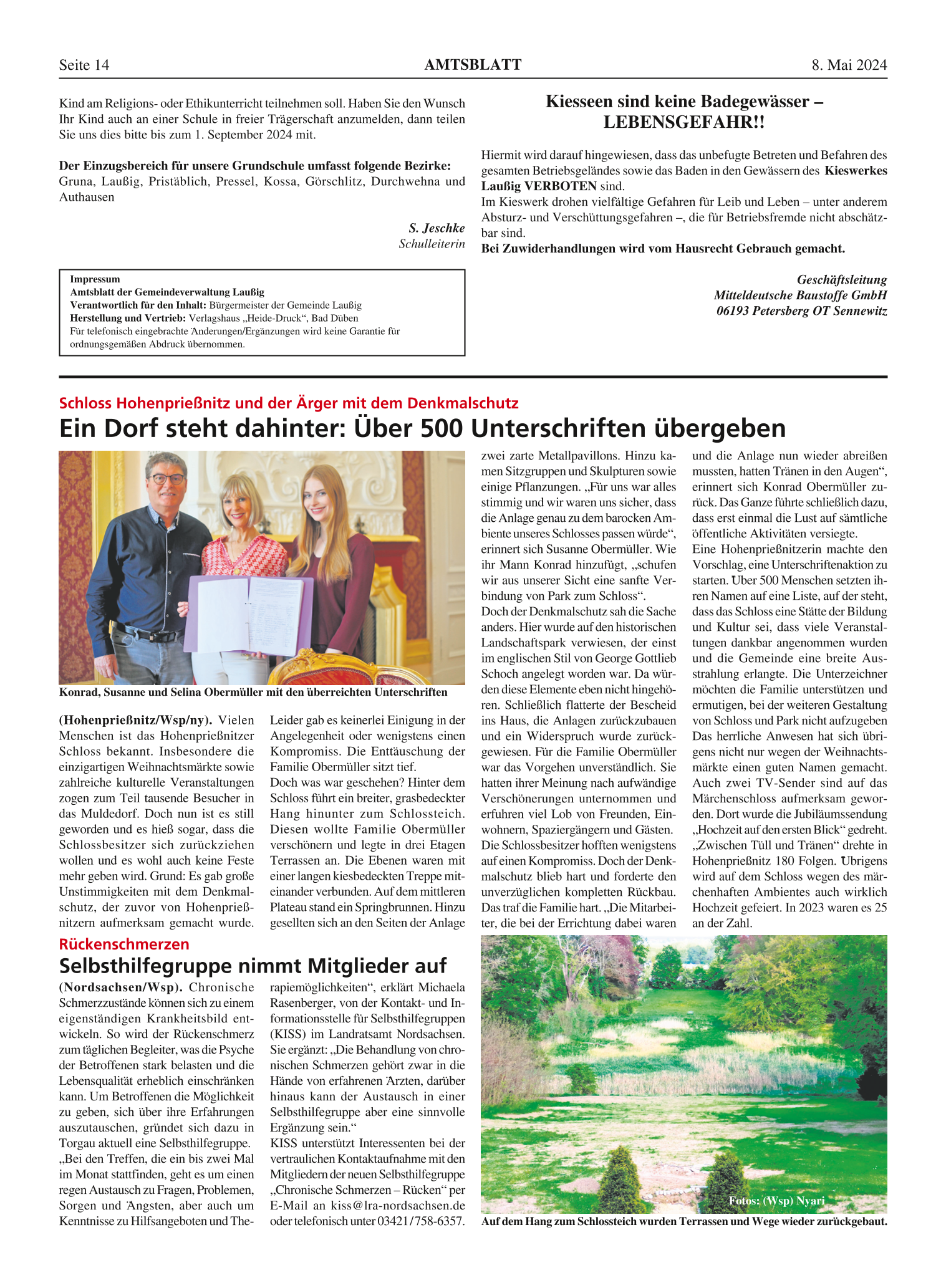 Amtsblatt Nr. 06/2024 vom 08.05.2024 Seite 2